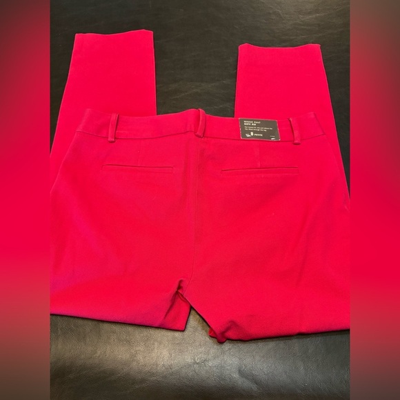 J. Crew Stretch Winnie Pant City Fit Pink Straight Leg Pants size 8P NWT - Picture 2 of 16